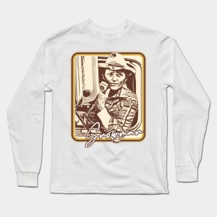 Snowman - Smokey & The Bandit - Retro Fan Art Long Sleeve T-Shirt